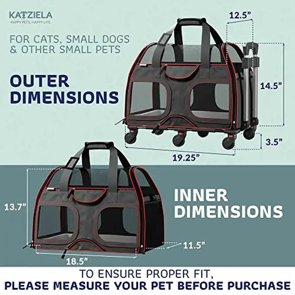 Cats and  dog Soft Travel Airplane Carrier