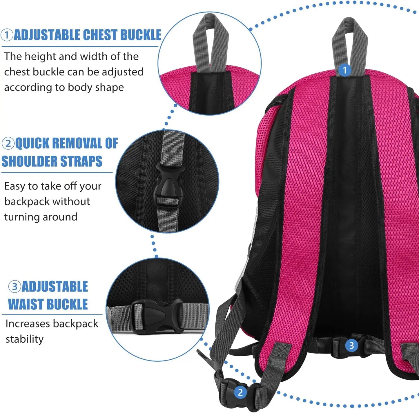 Carrying Out Double Shoulder Dog Backpacking Carrier