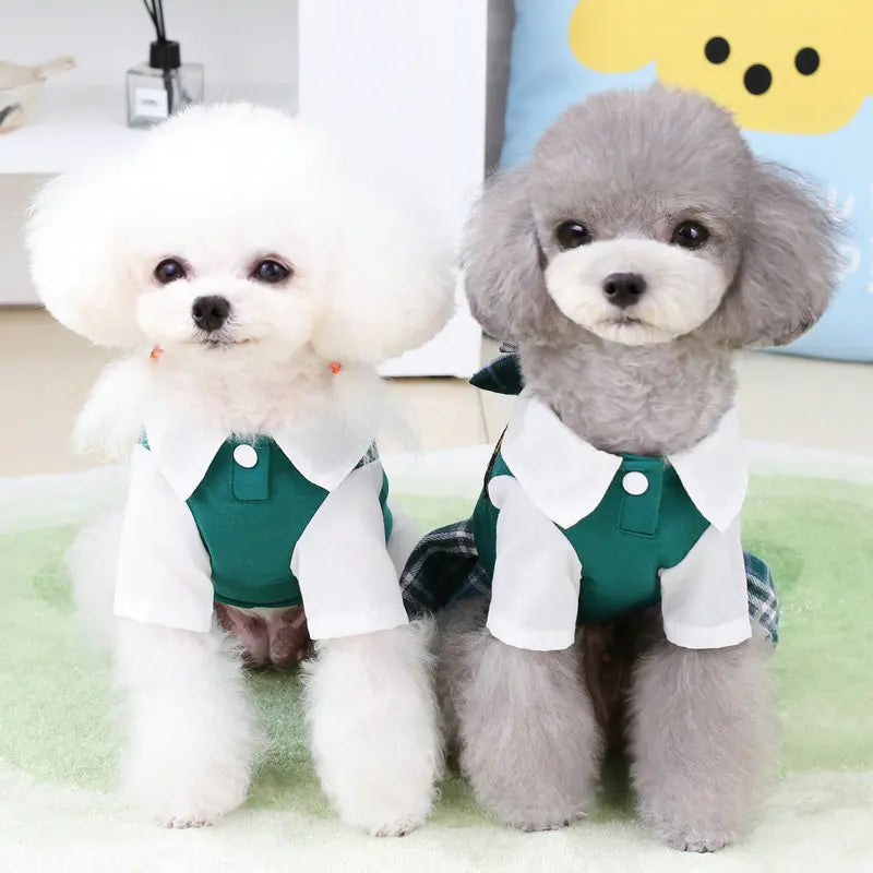 Dog Couple Clothes Uniform for Small Medium