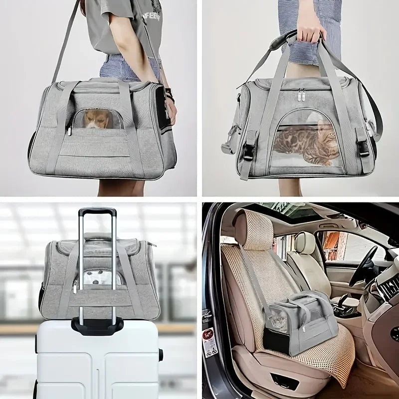 Portable soft Cat Carriers