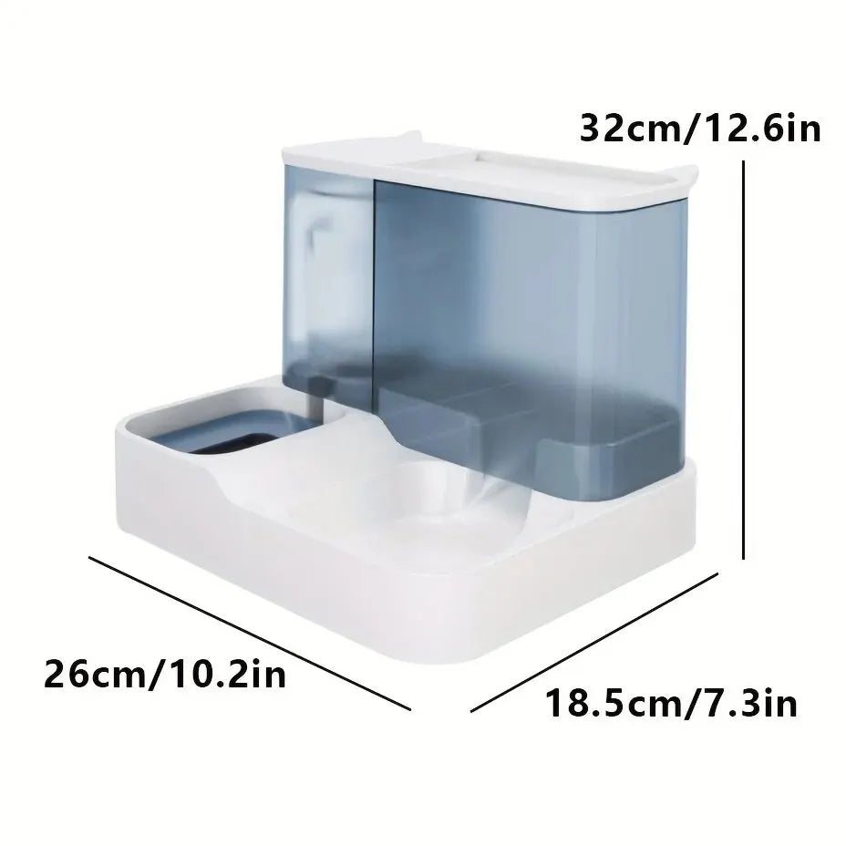 Automatic Food Dispenser Drinking Water Bowl