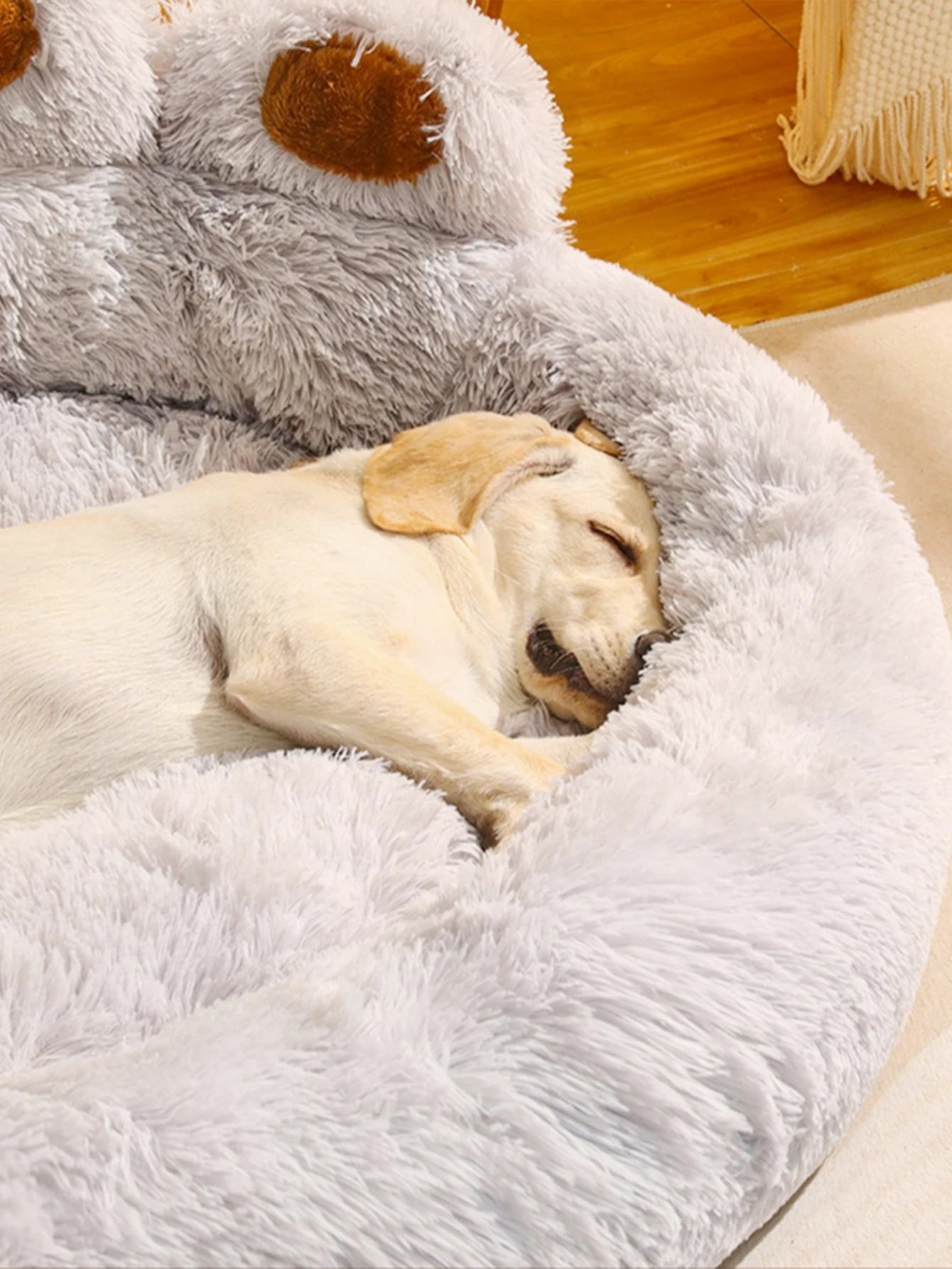 Large and medium Fluffy Dog Bed