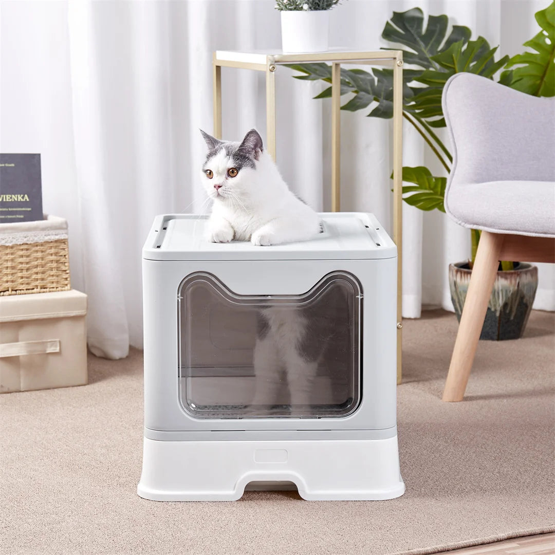 Modern Cat Litter Box Enclosure