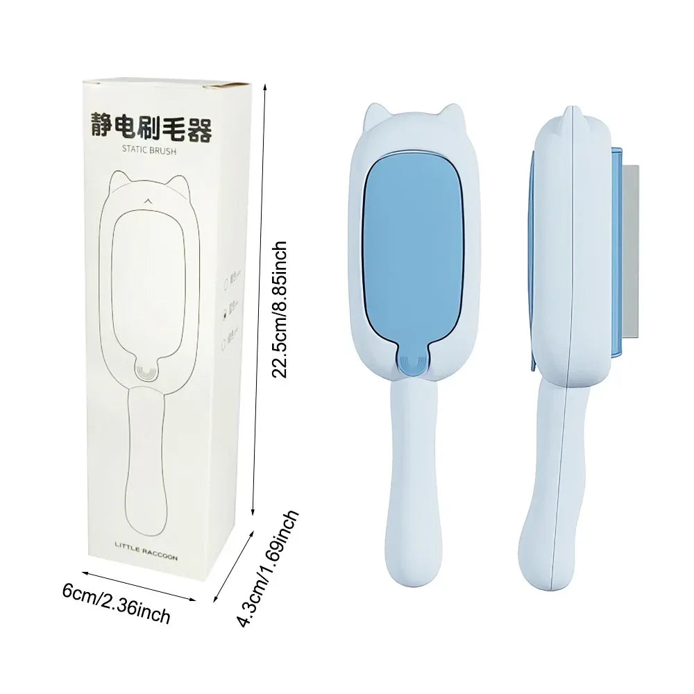 Dog  And Cat Comb Self Cleaning Hair remover Grooming Tools