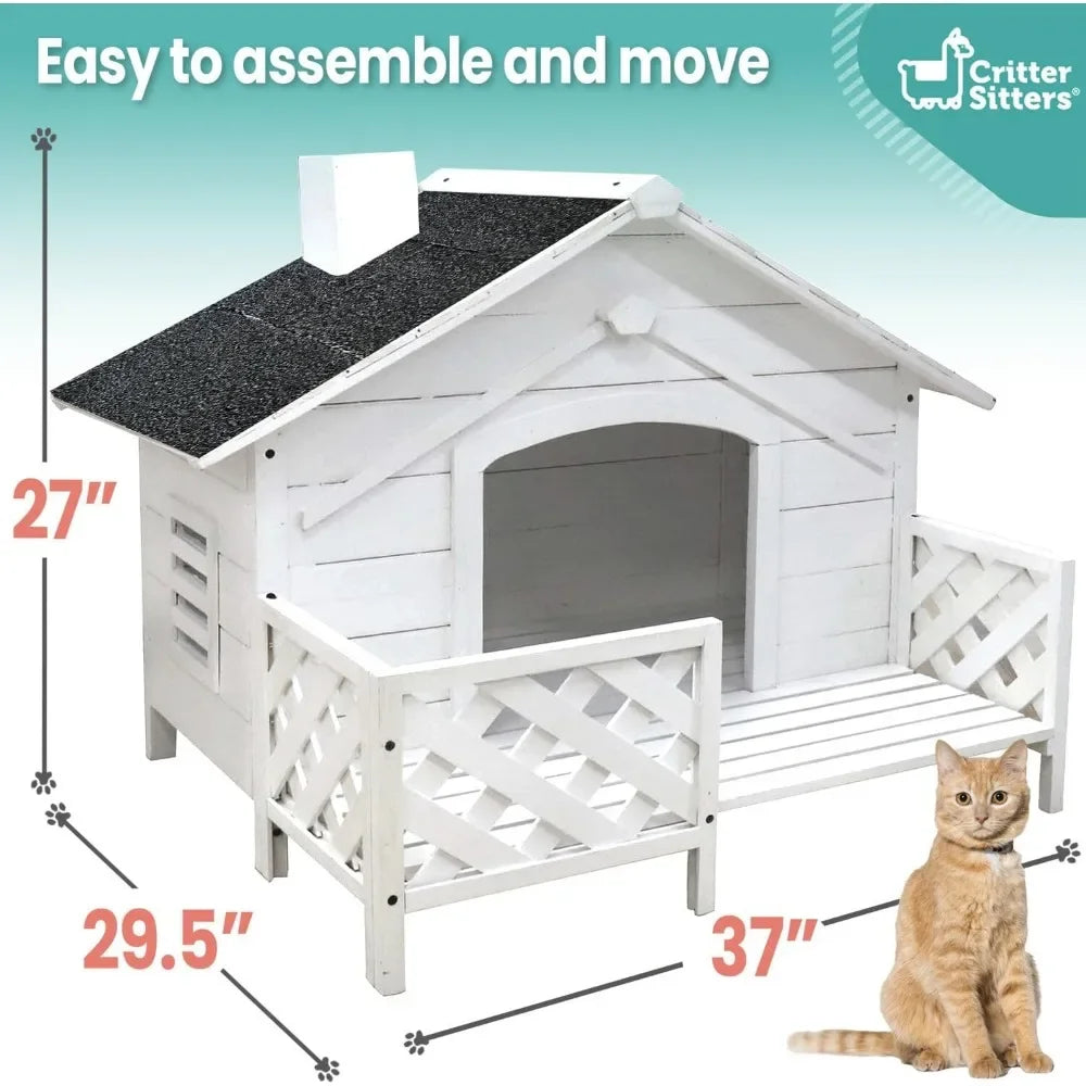 Pet House With Porch