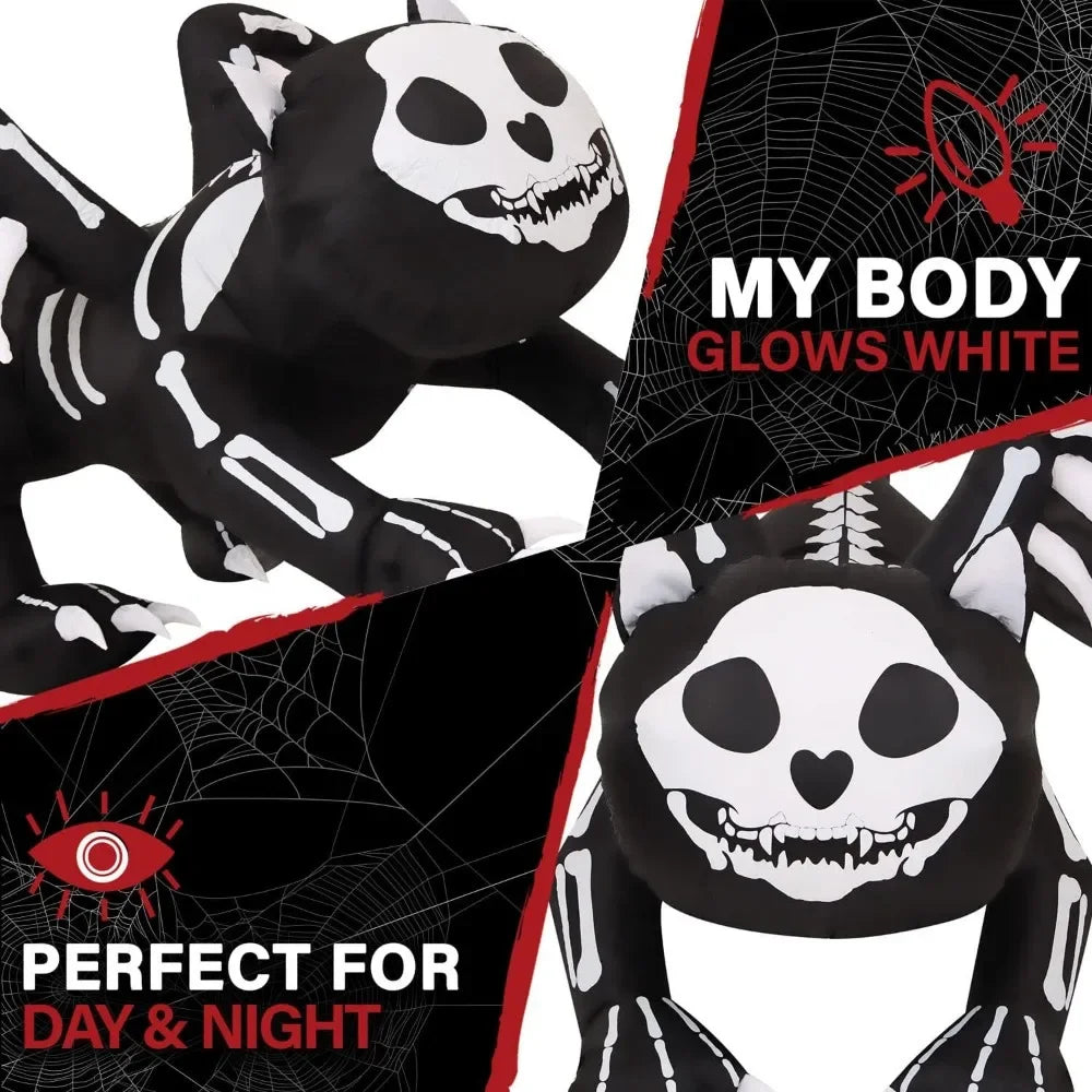 Halloween Inflatable 20-Ft. Black Cat