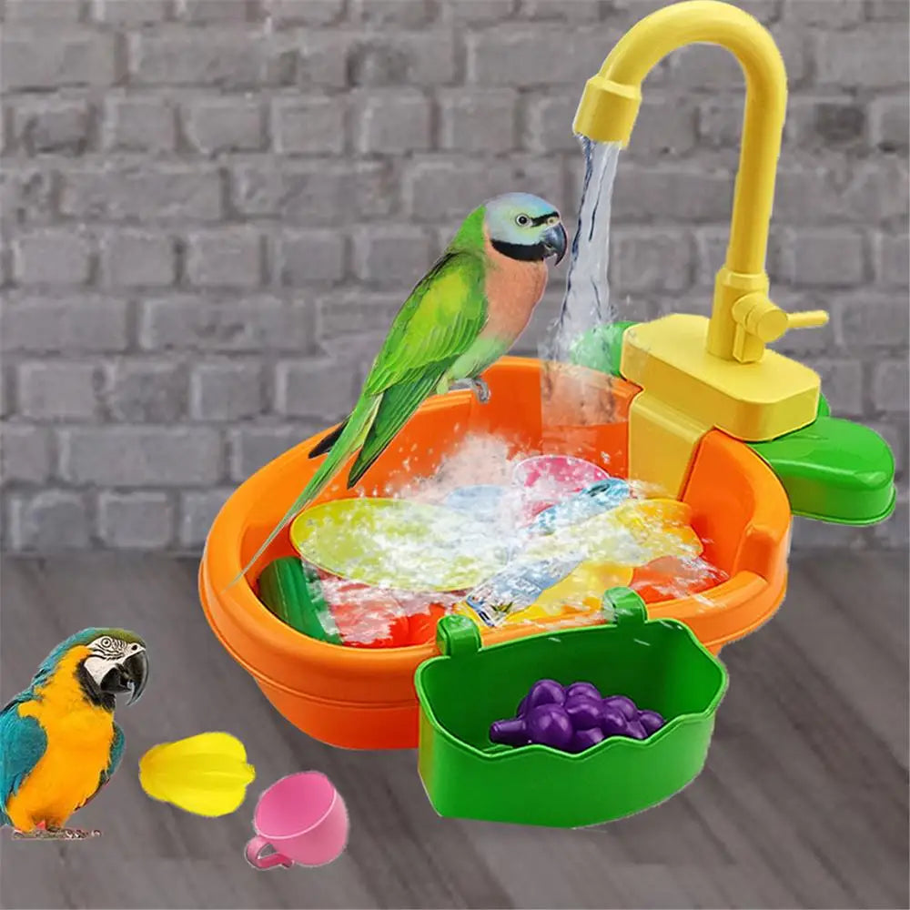 Accessories Parrot Toy Bird Bathtub