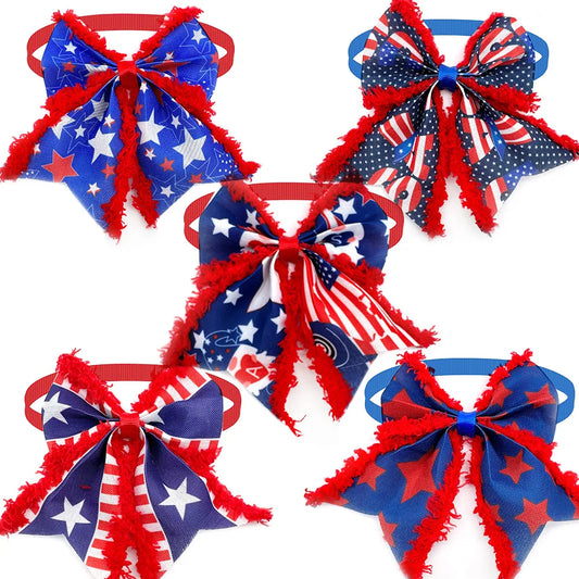 Pet Dog Bow Tie 4th of July