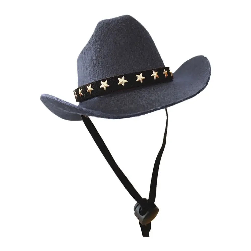 Pet Hat Star Cowboy