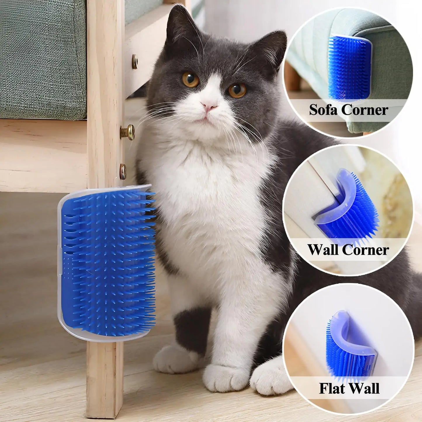 Pet Self-Cleaning Massager and Comb