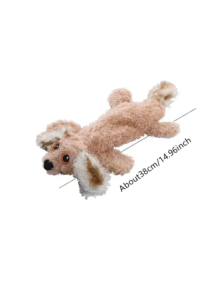 Plush Fur Shell Dog Toy