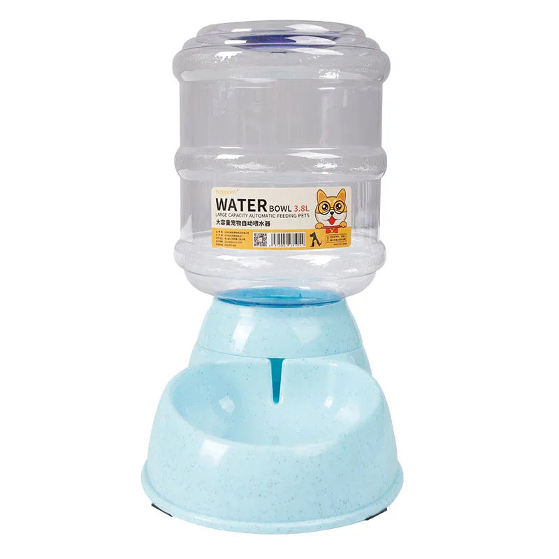 Dog Automatic Feeders Plastic Water Bottle