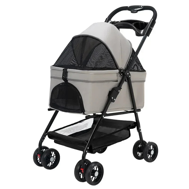 Pet Cart, Lightweight Foldable for Outdoor Travel