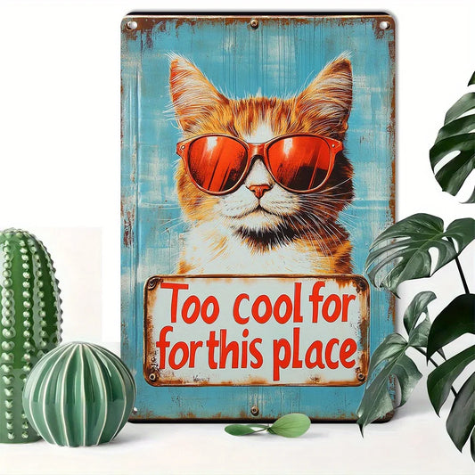 Retro Cool Cat Glasses