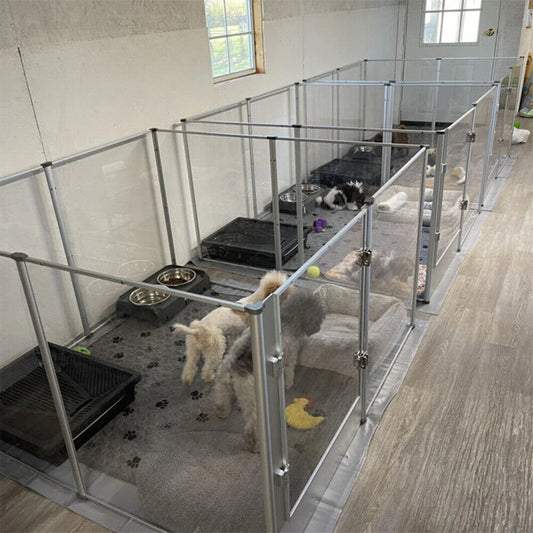 1 Pc Large Acrylic Dog Playpen