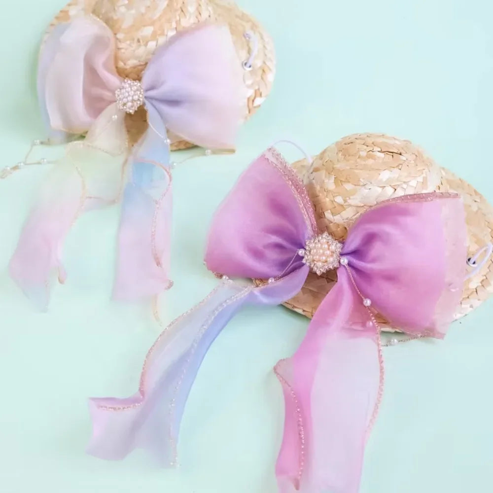 Pet  Hat Clothes Accessories Weave Lace