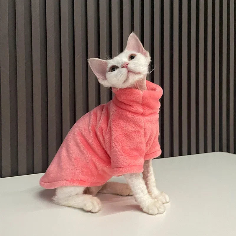 Fashionable Clothes For Cats Sphynx Cat Sweater