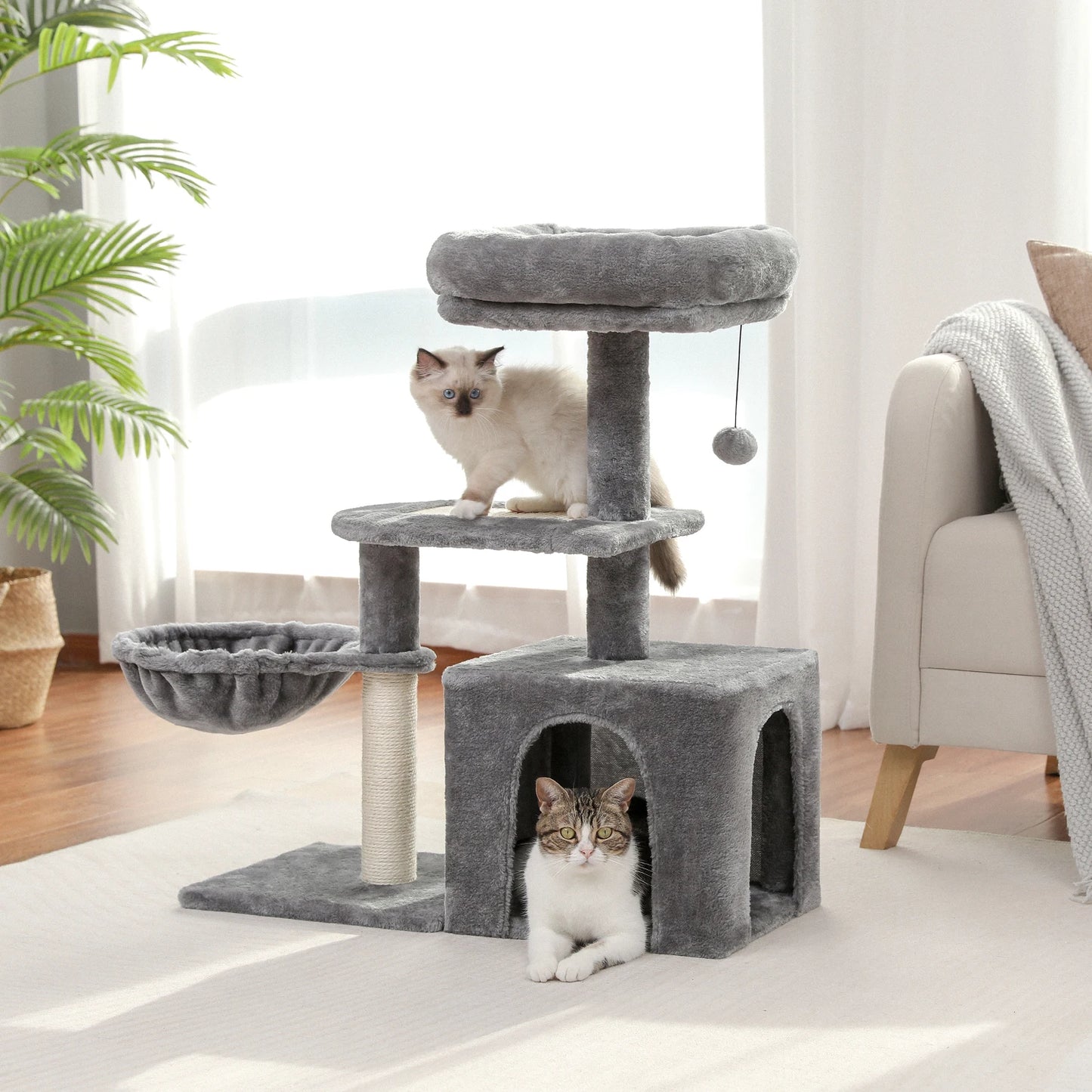 Cat Tower with Scratching Posts