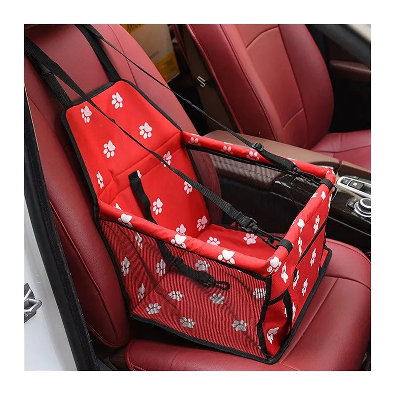 Foldable Travel Pet Dog Car Seat Booster Basket