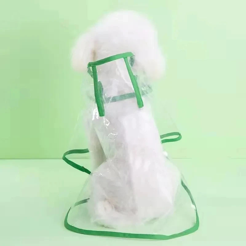 Dog  Transparent Rainwear