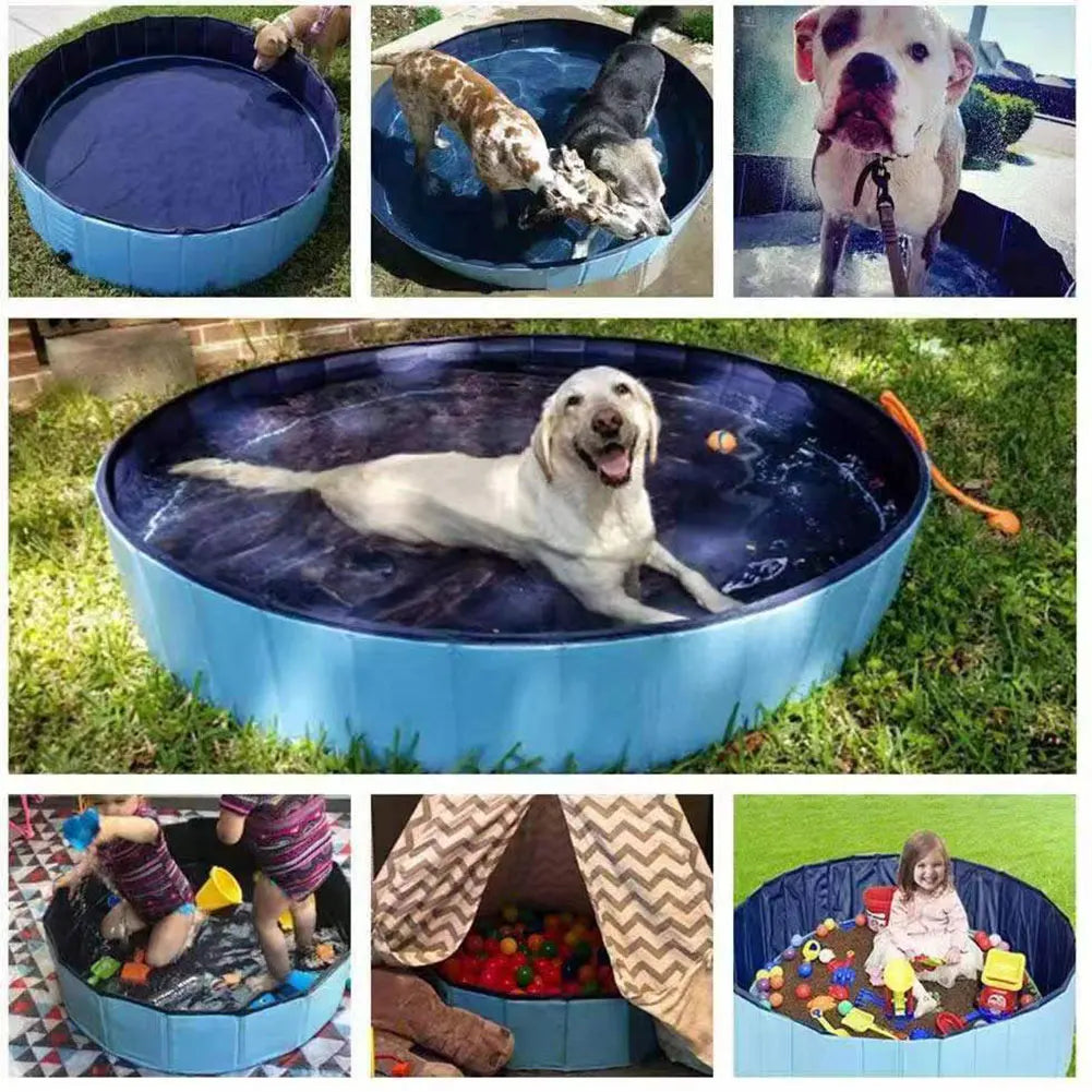 Collapsible Dog Pool Outdoor Indoor