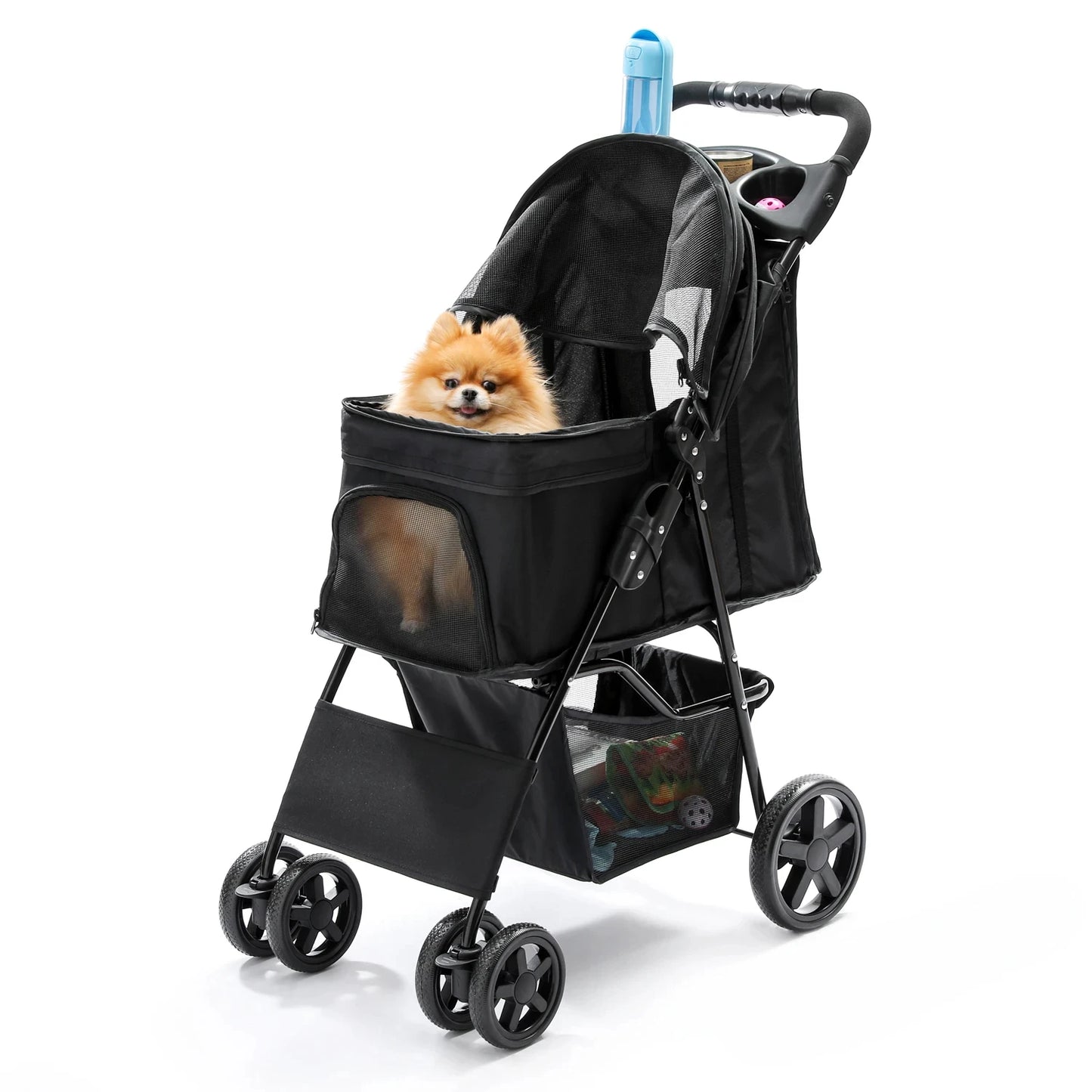 Foldable Pet Stroller breathable