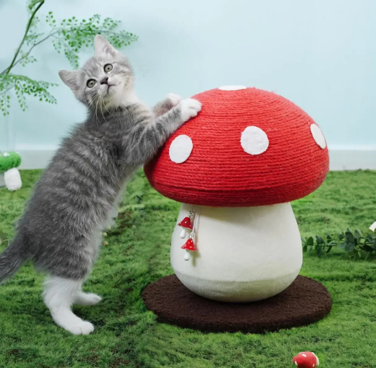 Mushroom Protection Furniture Scratching Post