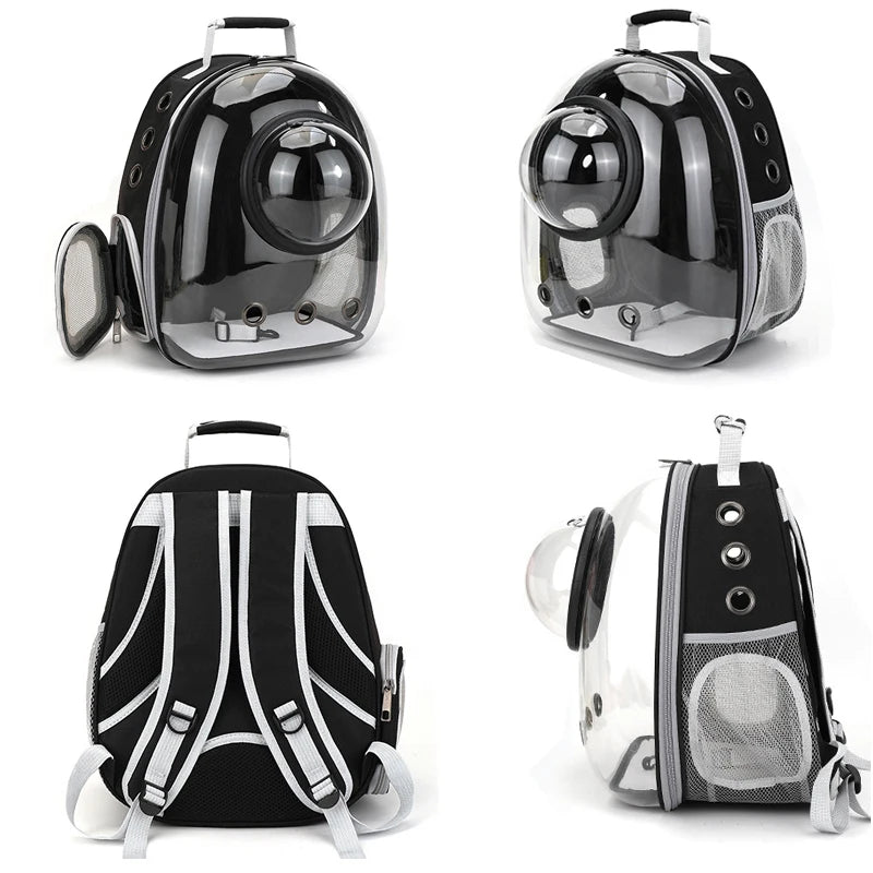 Pet Cat  Breathable Portable Transparent Backpack