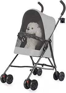 Lightweight Foldable Portable Compact Jogger Pet Stroller
