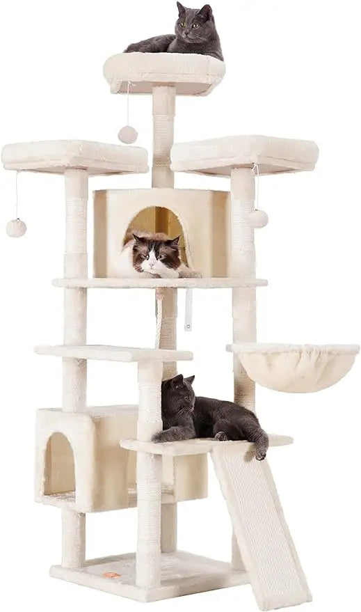 Cat Tree Large Cat Tower for Indoor