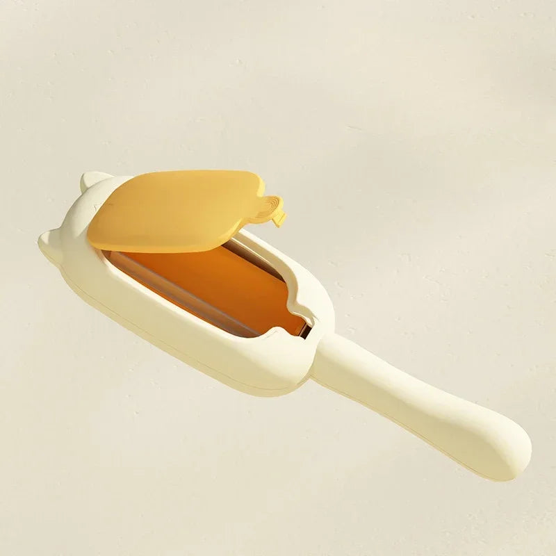Dog  And Cat Comb Self Cleaning Hair remover Grooming Tools