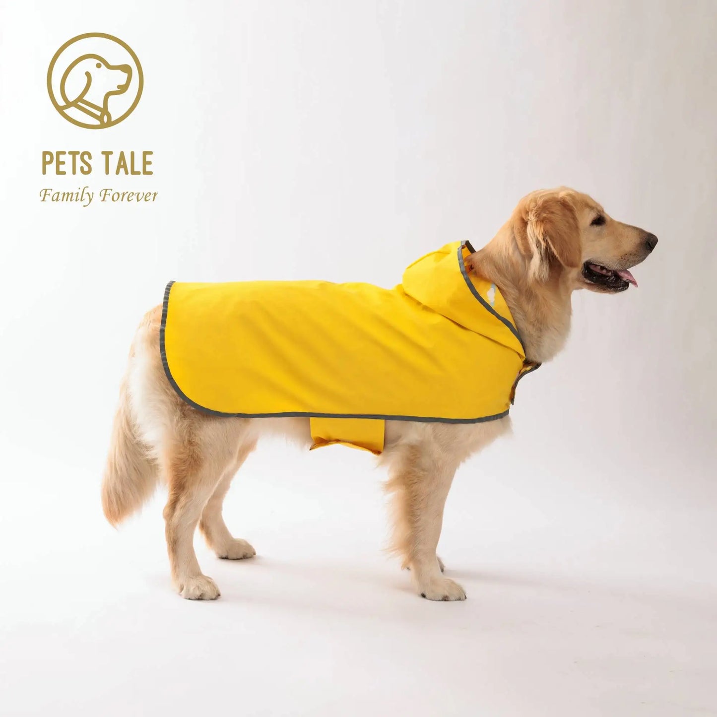 Double-Layer Yellow Raincoat With Two-Way Wear!