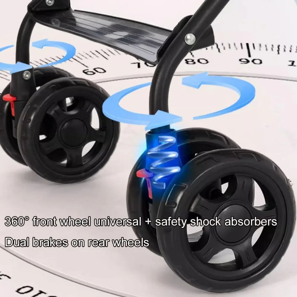 Lightweight Foldable Portable Compact Jogger Pet Stroller