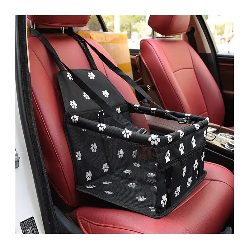 Foldable Travel Pet Dog Car Seat Booster Basket