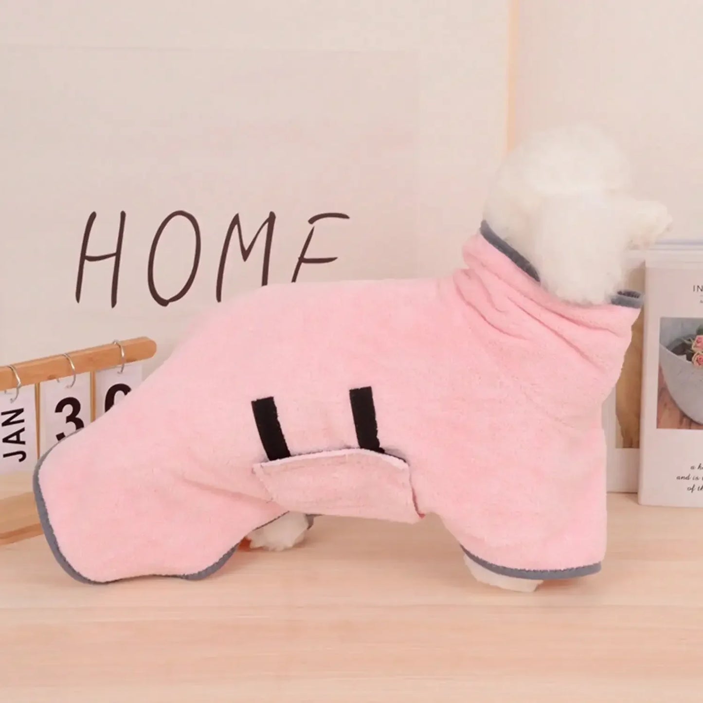 Dog Bathrobe Super Absorbent  Dry Hair Quickly