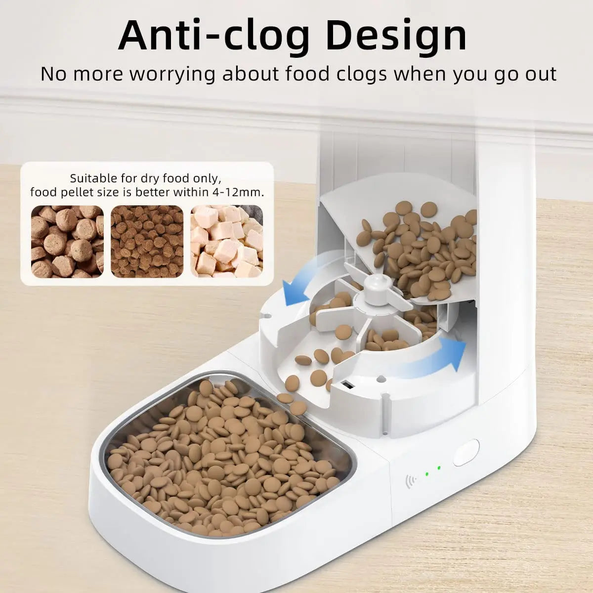 Remote Control Auto Feeder For Pet