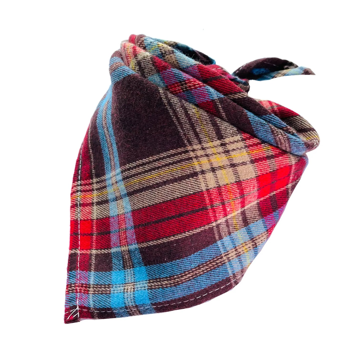 30/50 PCs Dog Plaid  Bandanna