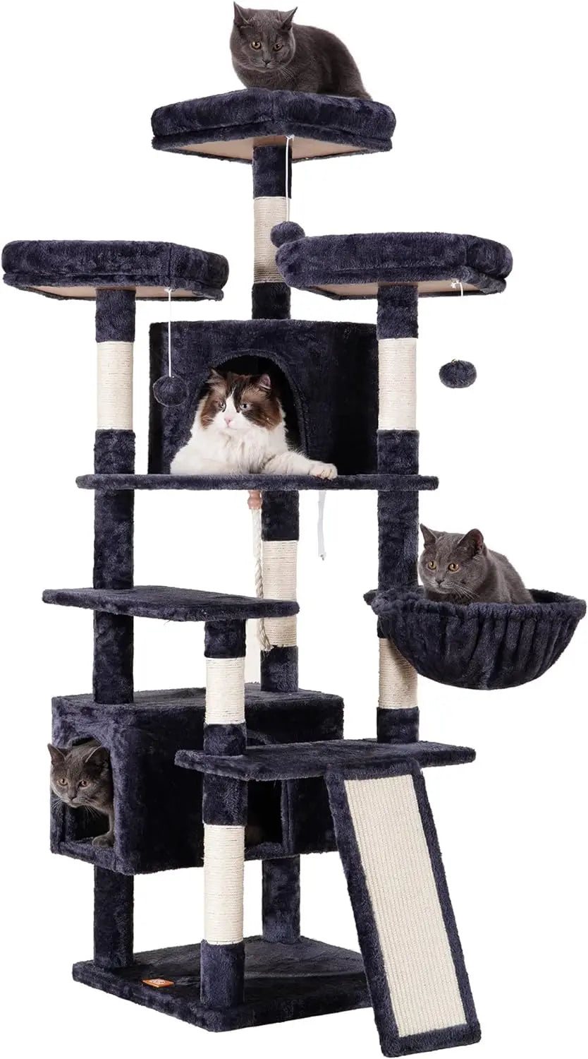 Cat Tree Large Cat Tower for Indoor