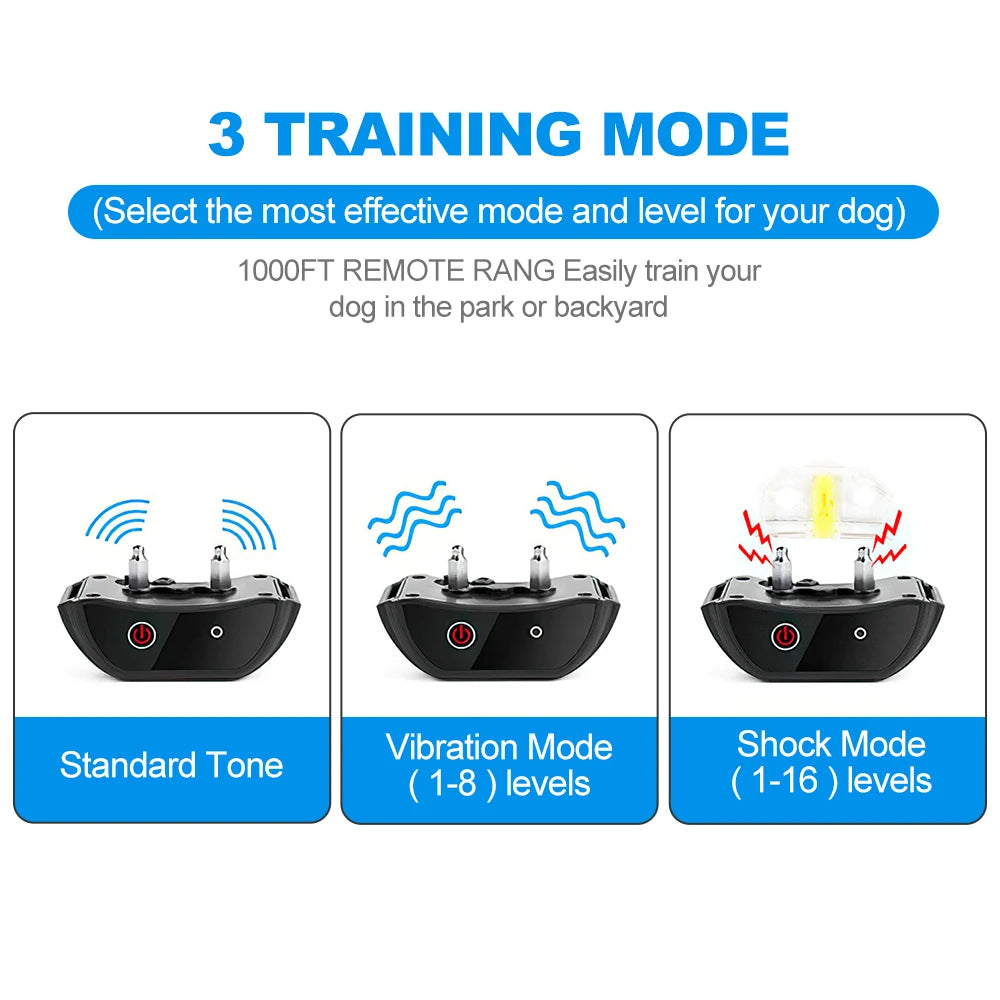 Electric Dog Training Collar Remote Control