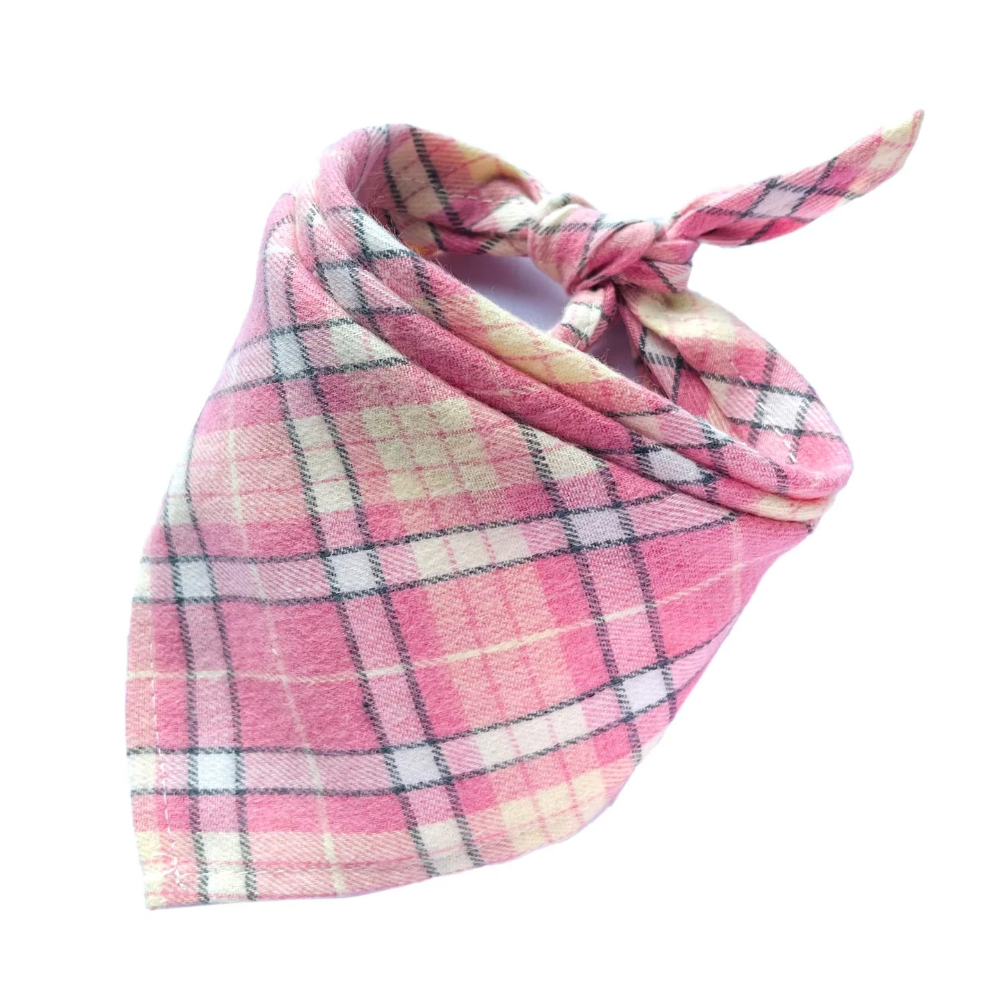 30/50 PCs Dog Plaid  Bandanna
