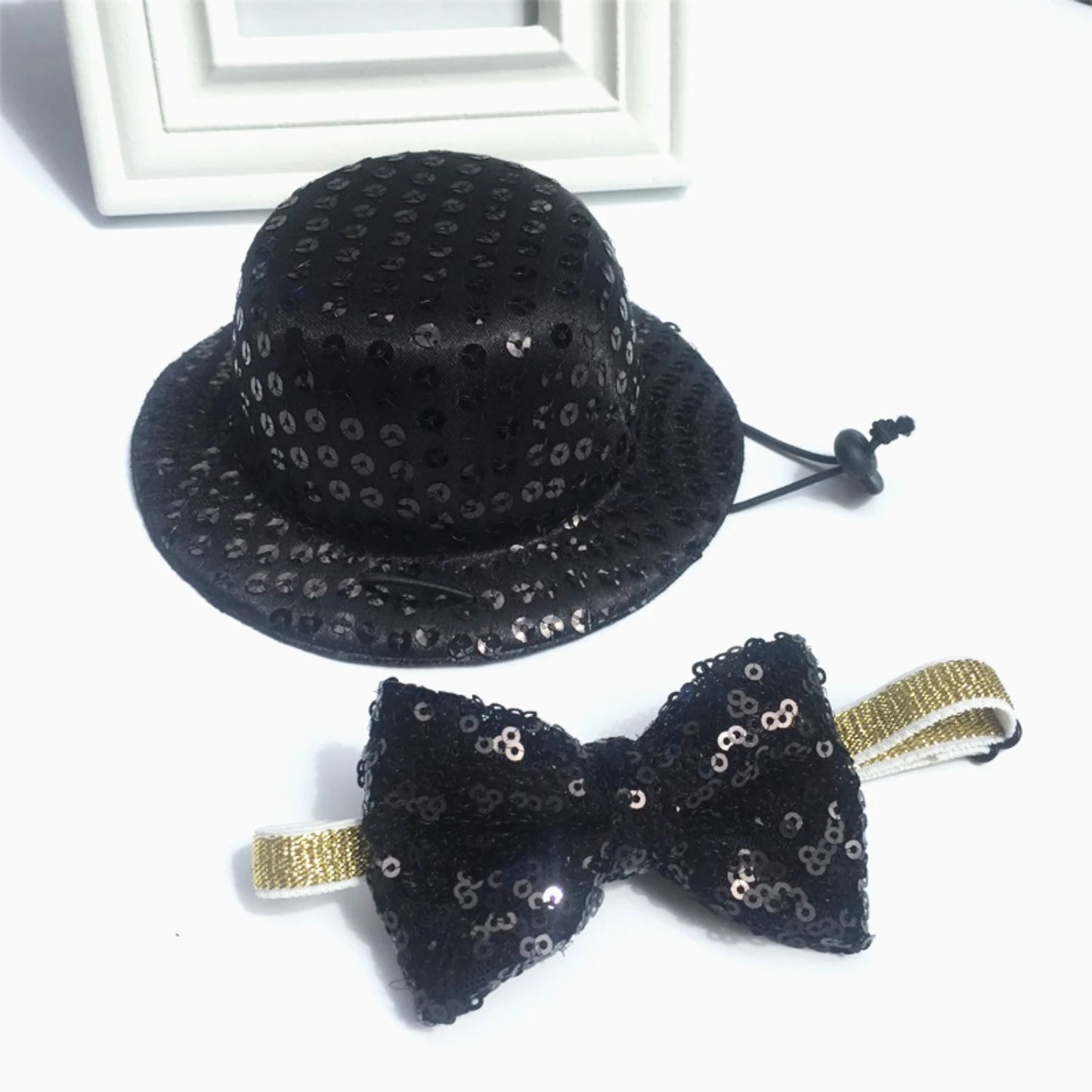 Pet and Hat Bow Tie Set