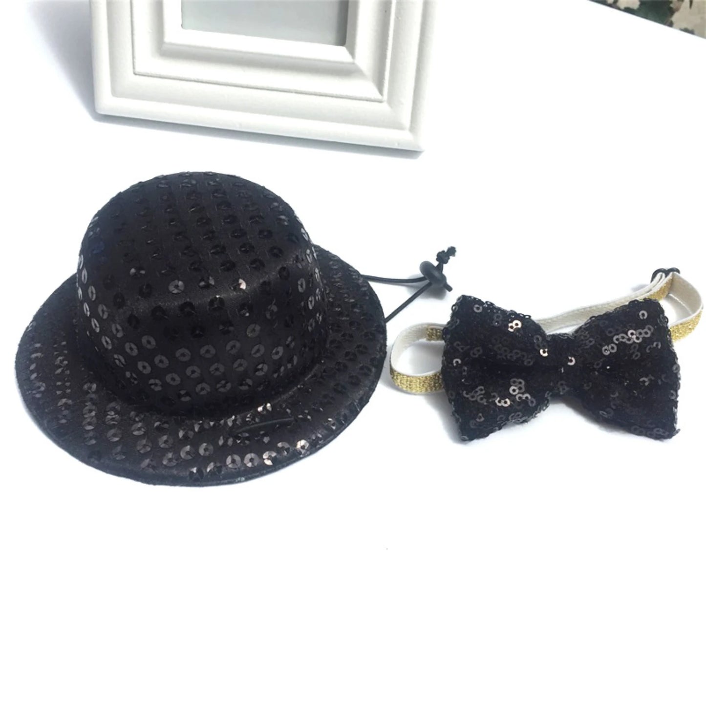 Pet and Hat Bow Tie Set