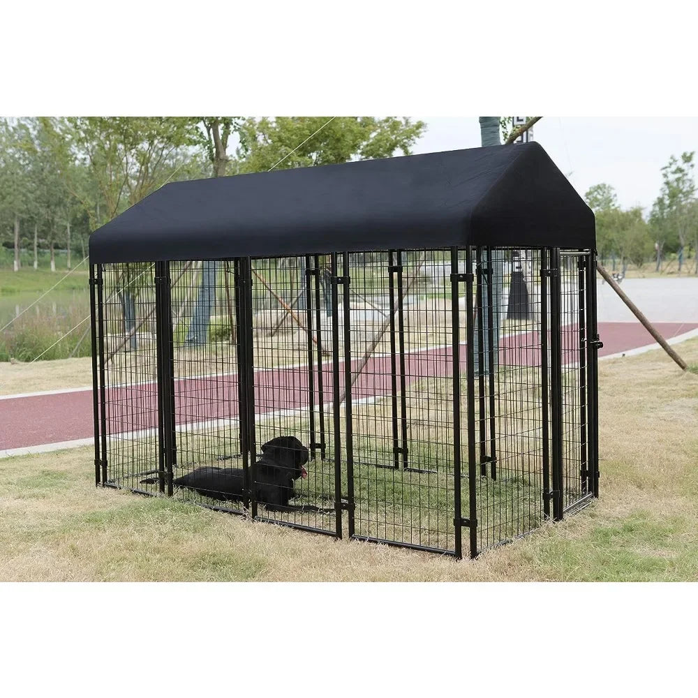 Outdoor Wire Crate Kennel for Cat and r Dogs