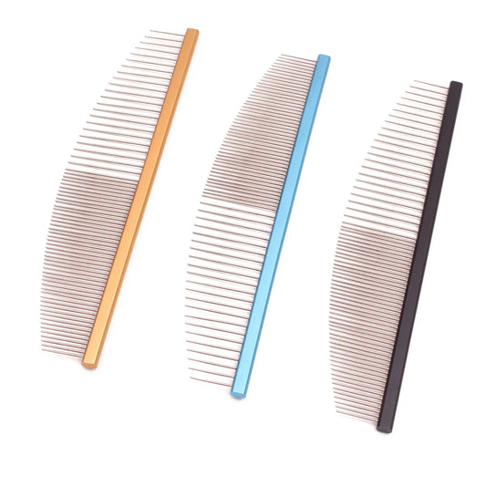 Pets Hair Metal Shedding  Grooming Comb