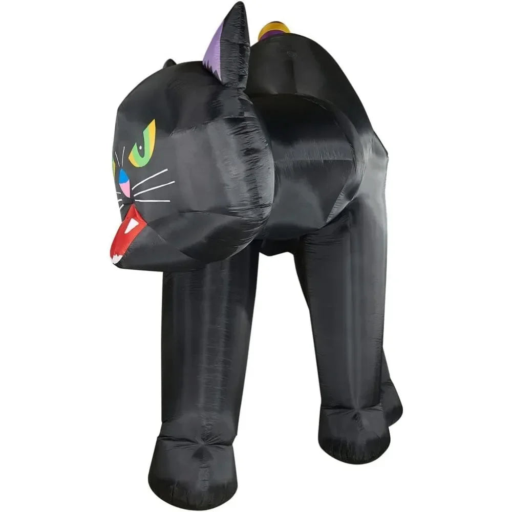 Halloween Inflatable 20-Ft. Black Cat