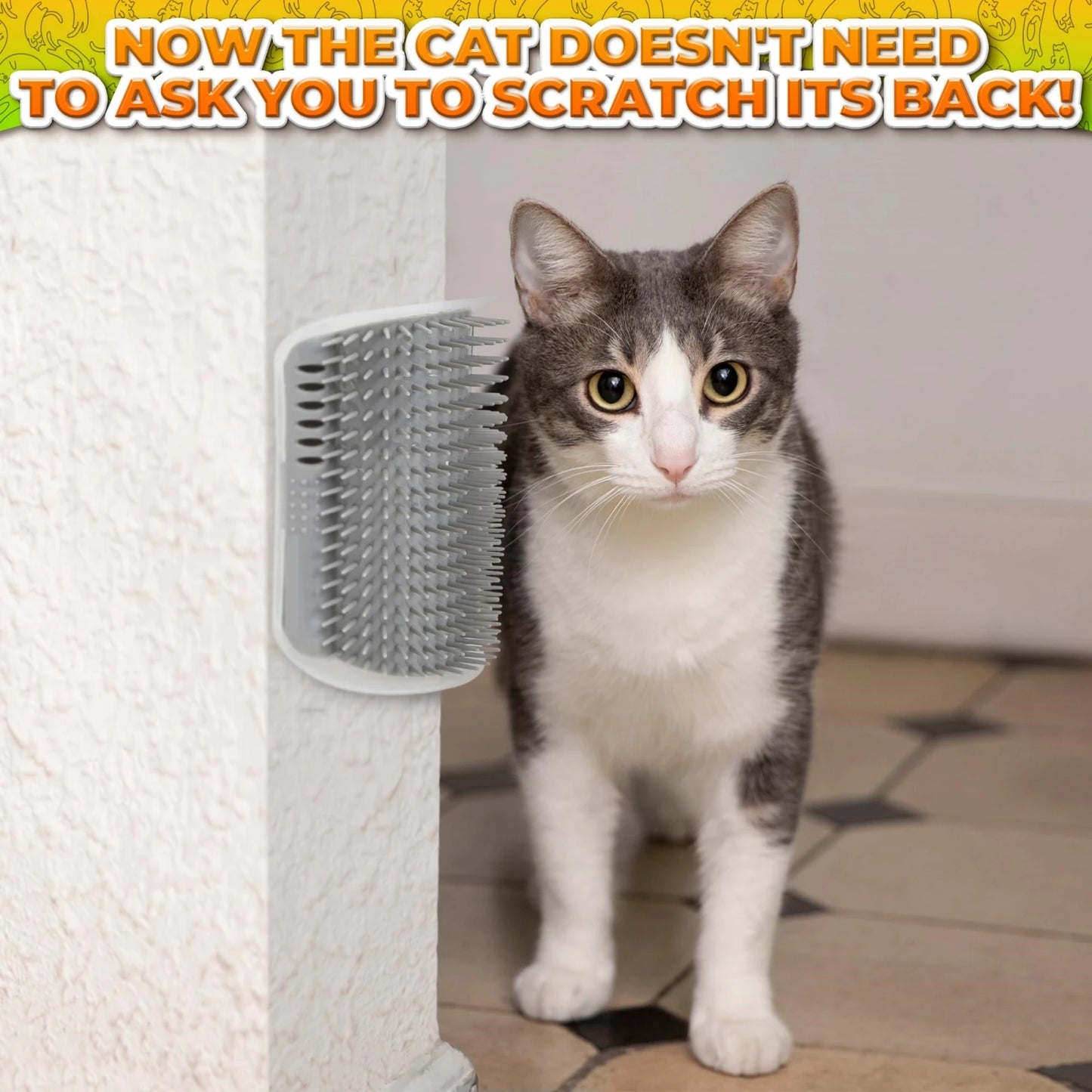 Pet Self-Cleaning Massager and Comb