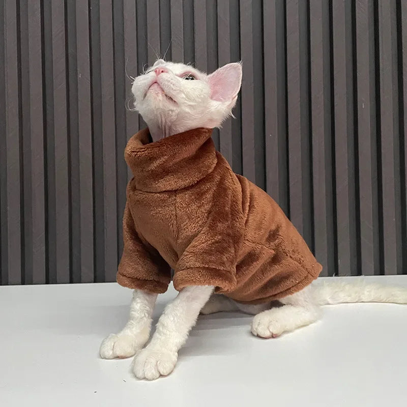 Fashionable Clothes For Cats Sphynx Cat Sweater