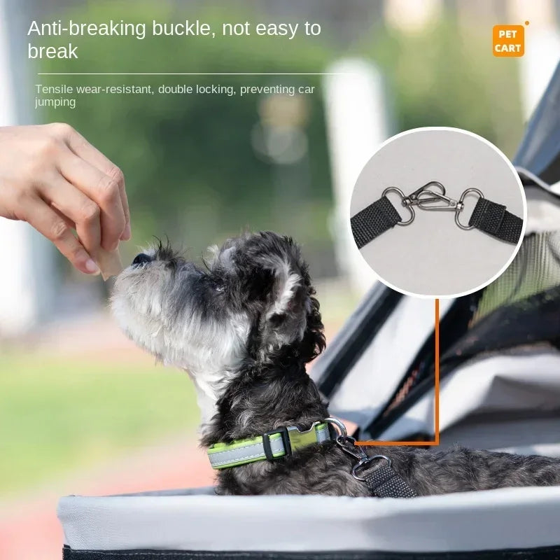 Pet Cart, Lightweight Foldable for Outdoor Travel