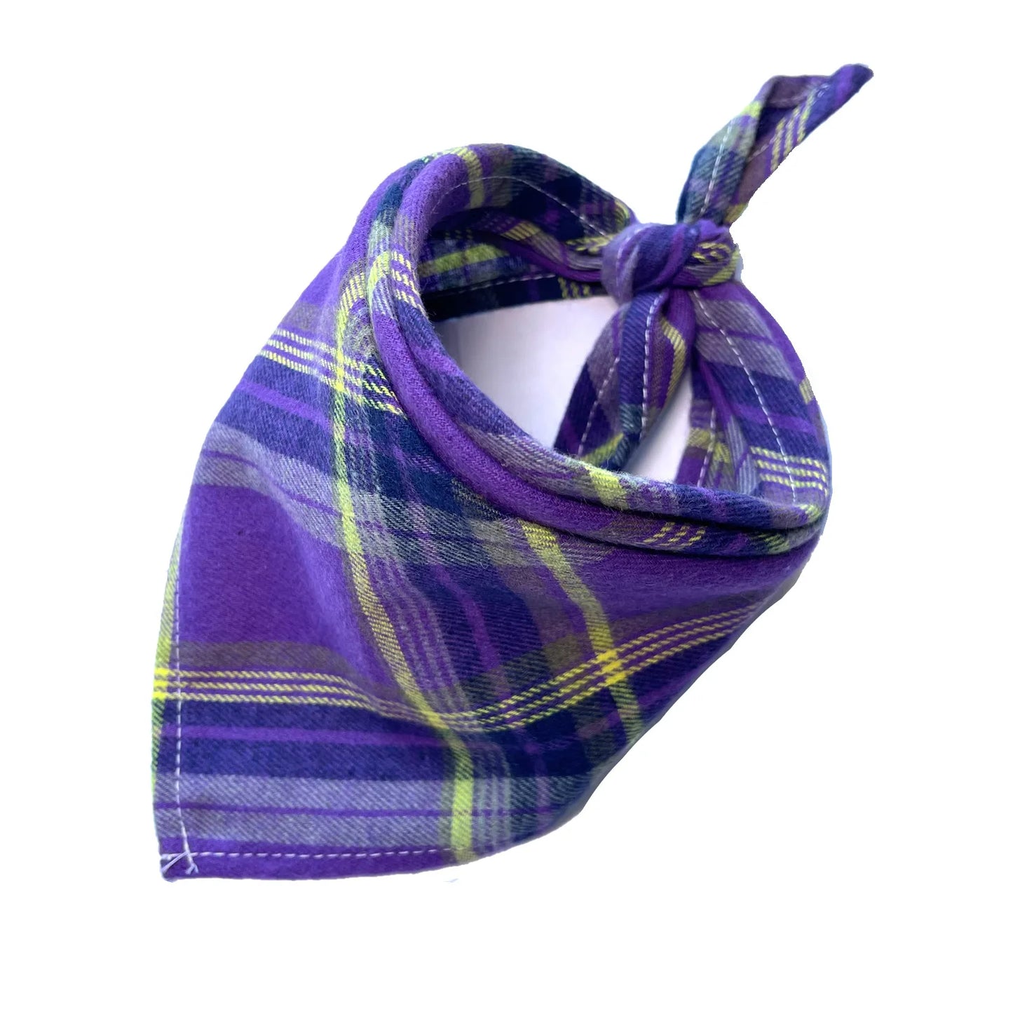 30/50 PCs Dog Plaid  Bandanna
