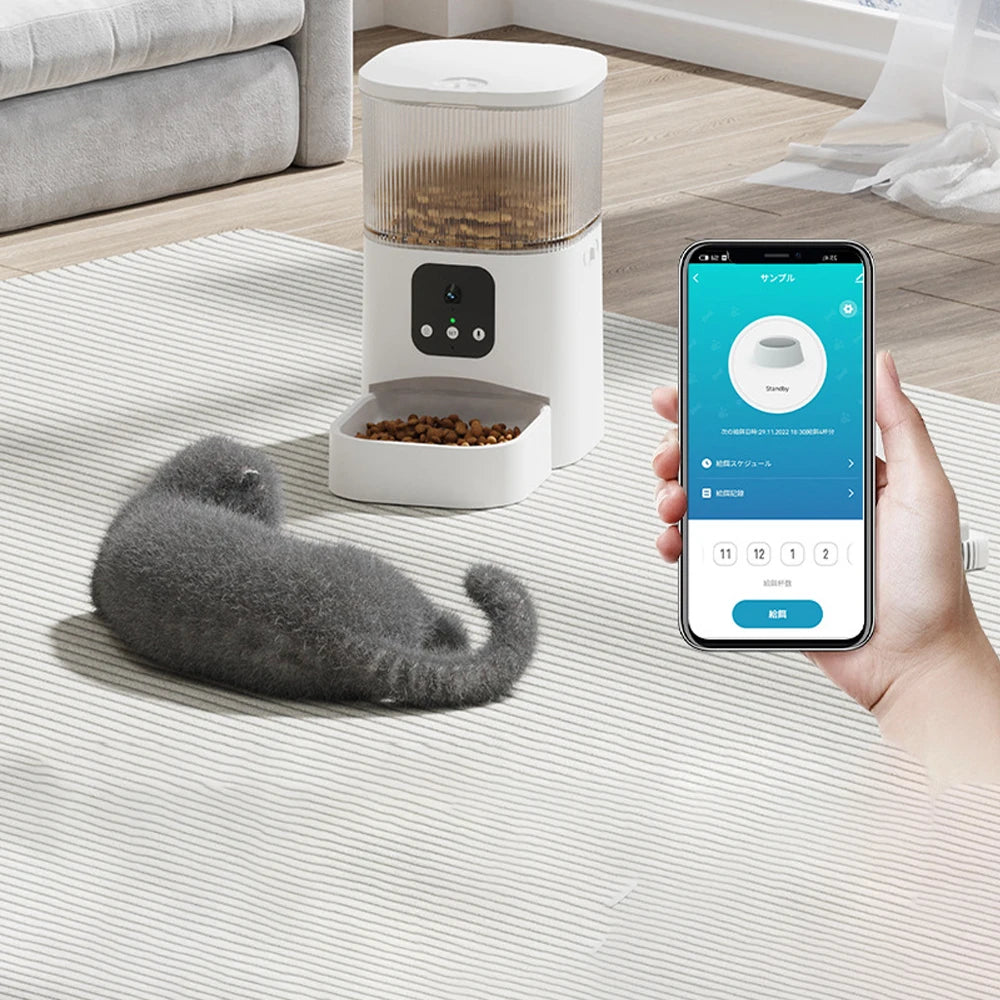 Automatic Pet Feeder For Cats Dog WiFi